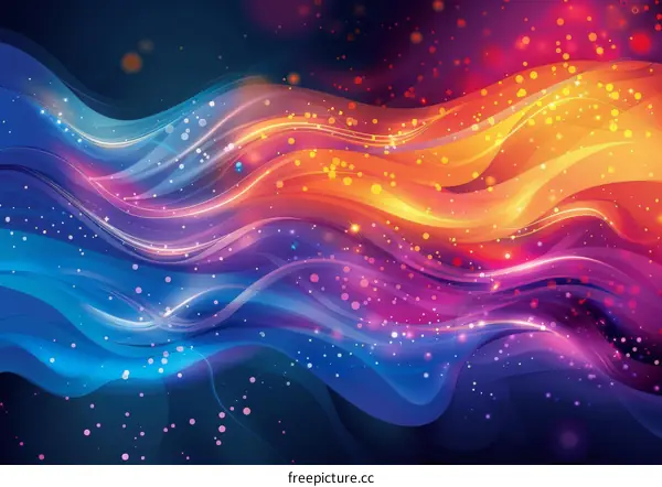 Mesmerizing Dance of Light and Color