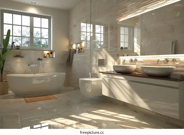 Modern Luxury Bathroom Interior Design
