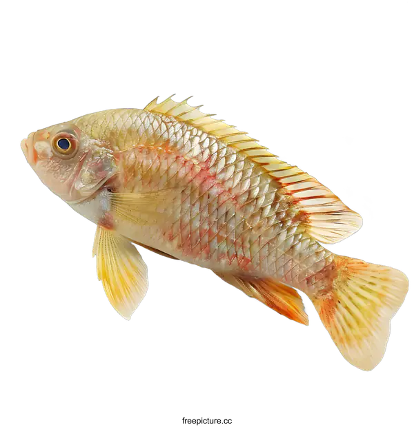 [Transparent Background PNG]Fresh Fish on White Background