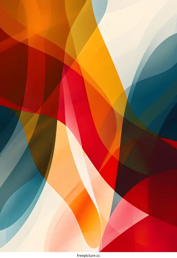 Abstract Colorful Shapes Background