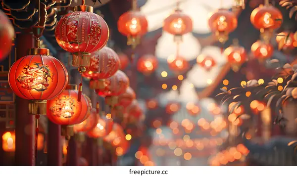 Chinese New Year lanterns