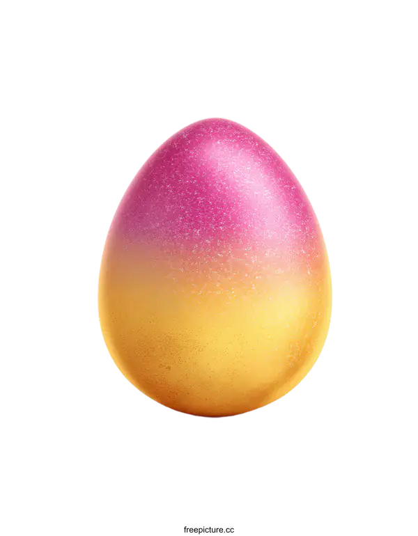 [Transparent Background PNG]Colorful Easter Egg Illustration