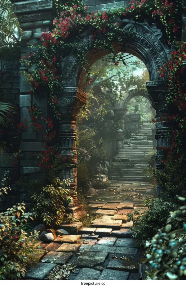 Ancient Ruins Reclaimed by Nature