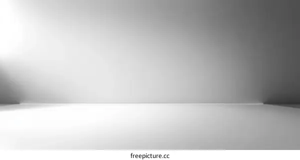 Empty Studio Space With Light Gradient