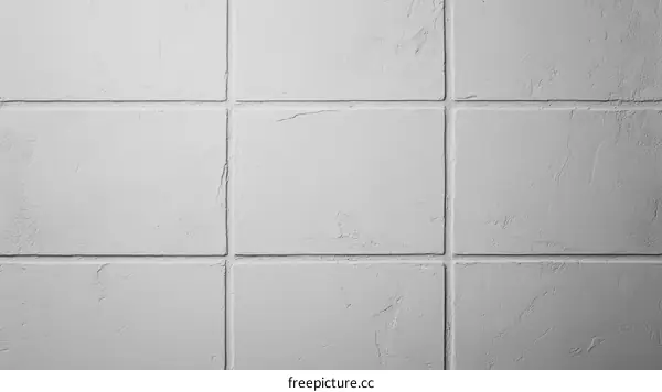 Abstract Gray Textured Wall Tiles Background