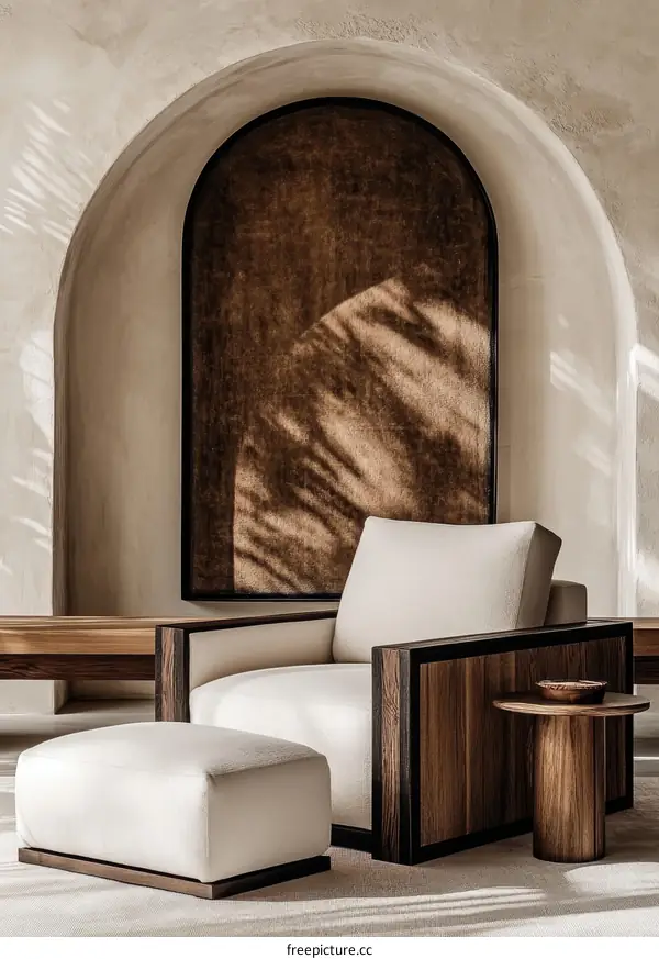 Modern Wooden Furniture Living Room Design