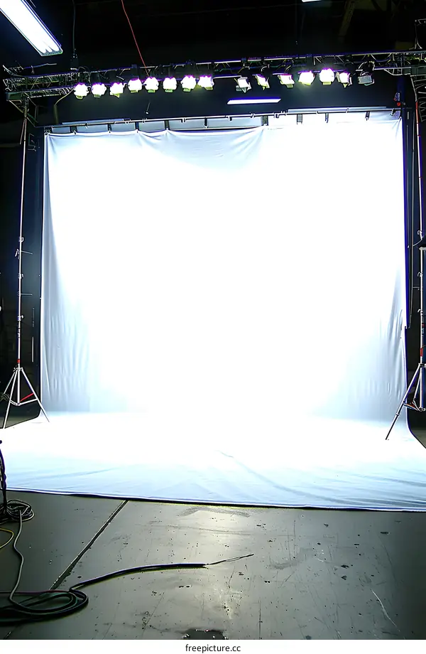 White Backdrop for Photography and Video