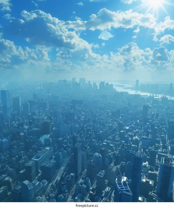 Tokyo Skyline: A Bird's Eye View