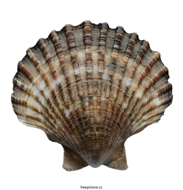 [Transparent Background PNG]Seashell on White Background