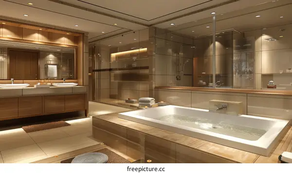 Modern Luxury Bathroom Interior Design