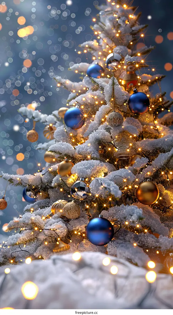 Dazzling Christmas Tree Radiates Holiday Spirit and Joy