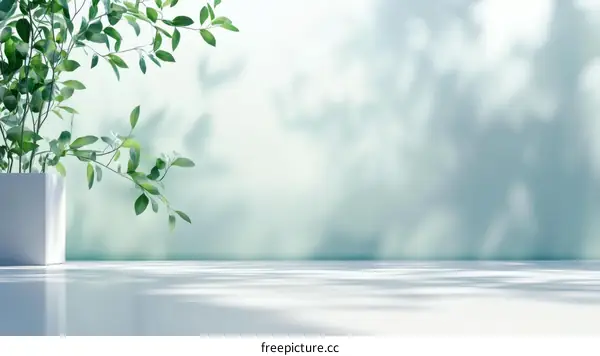 Modern Minimalist Plant Still Life