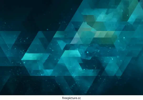 Abstract Geometric Background Design