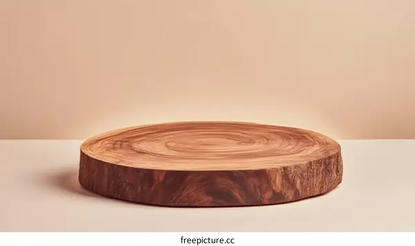 Wooden Slice Display Stand for Products