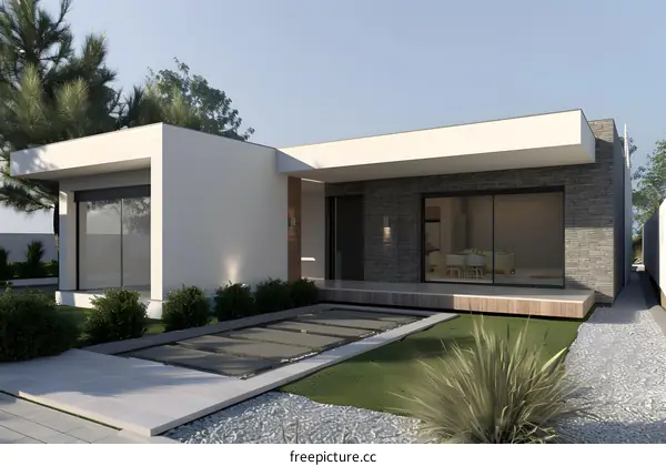 Modern Minimalist House Exterior Design