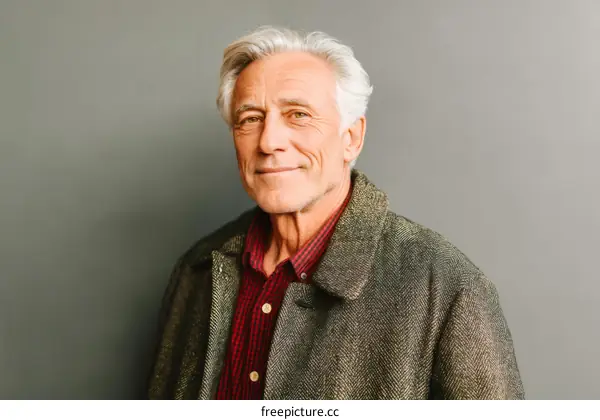 Portrait of a Senior Caucasian Man