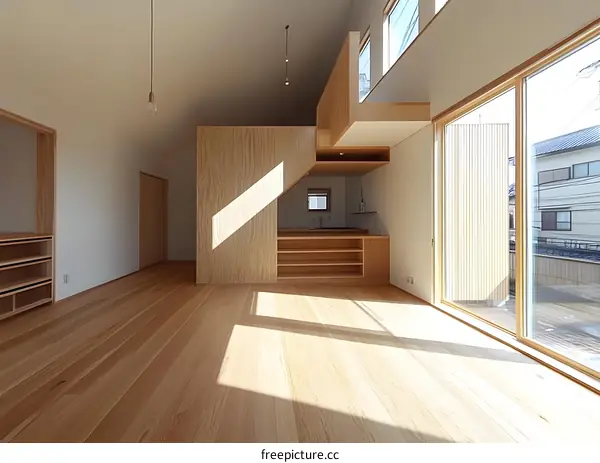 Modern Minimalist Home Interior Design With Wooden Floors