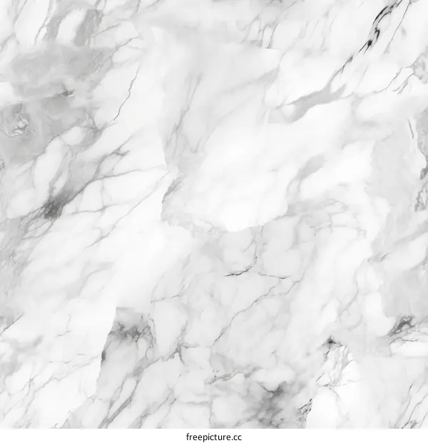 White marble texture background seamless pattern