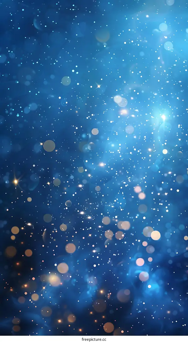 Blue glitter background image