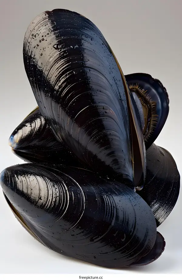 Black贻贝壳