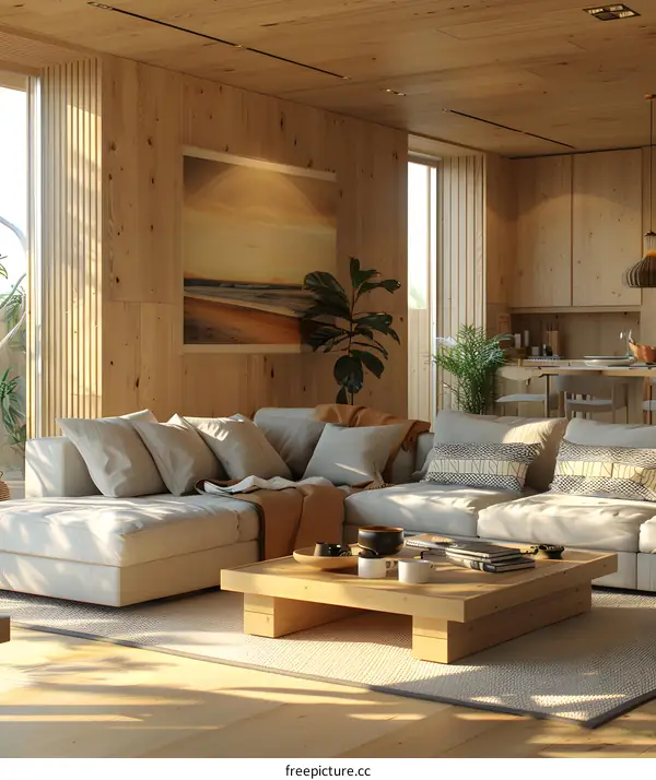 宜家风格的客厅