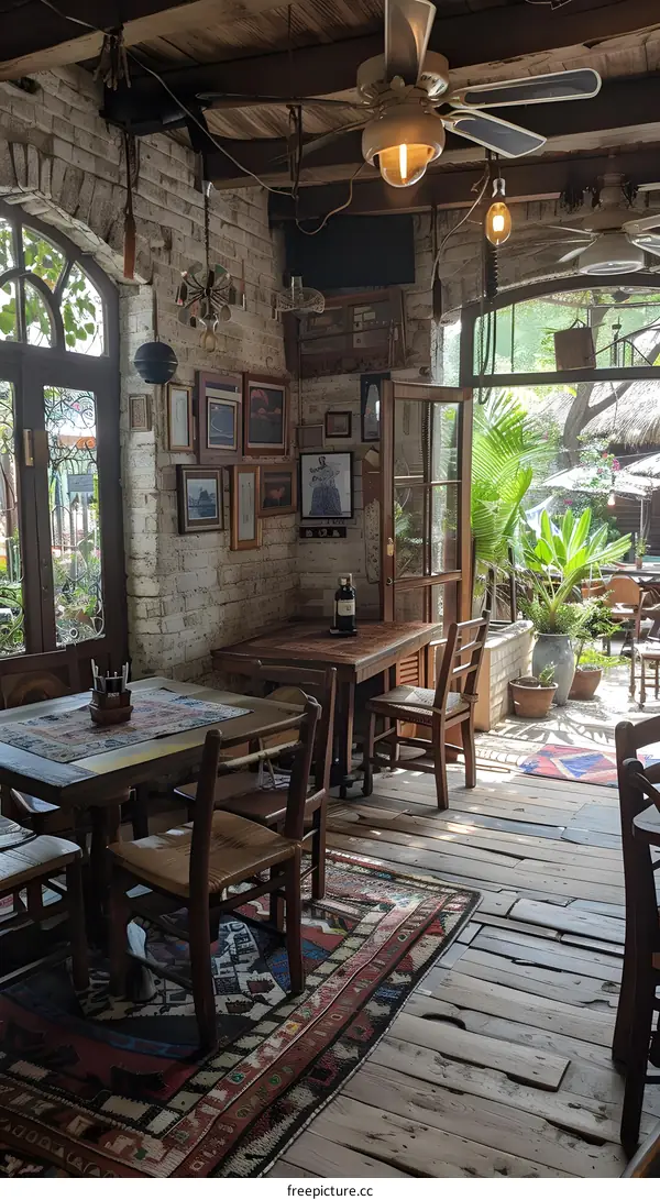 Rustic Restaurant Interior