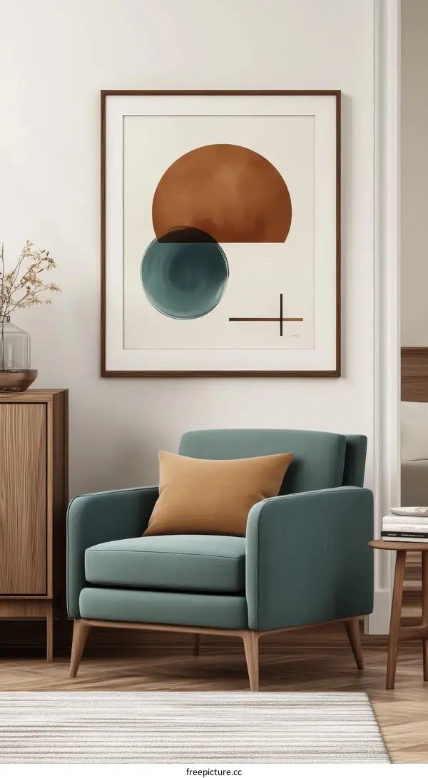 Abstract Geometric Art Print