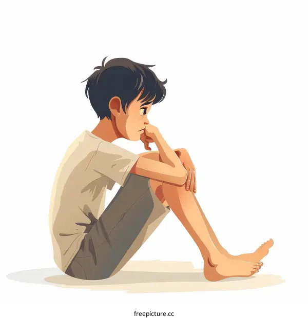 boy thinking