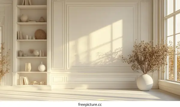 Elegant and Cozy Interior Design with Natural Elements