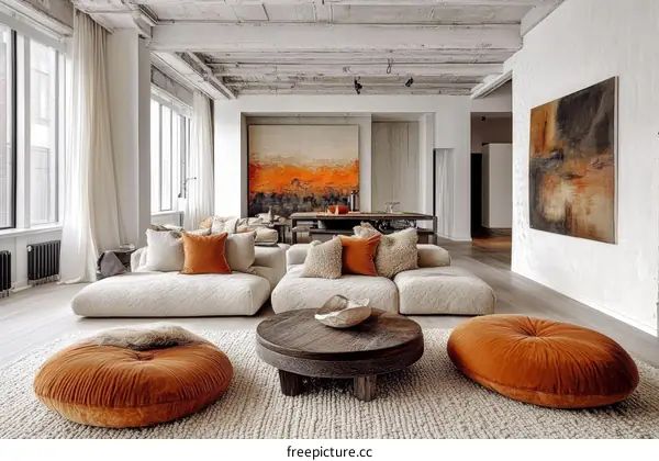 Modern Contemporary Living Room Interior Design