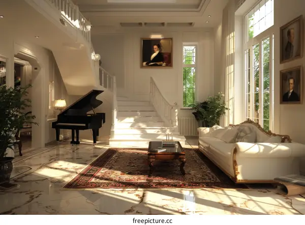 European-style living room