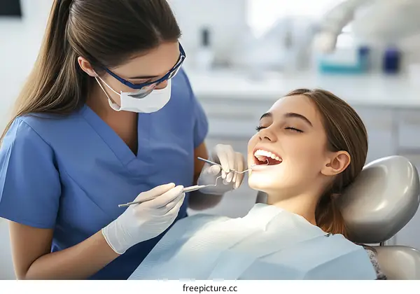 Dental Checkup Procedure in Clinic