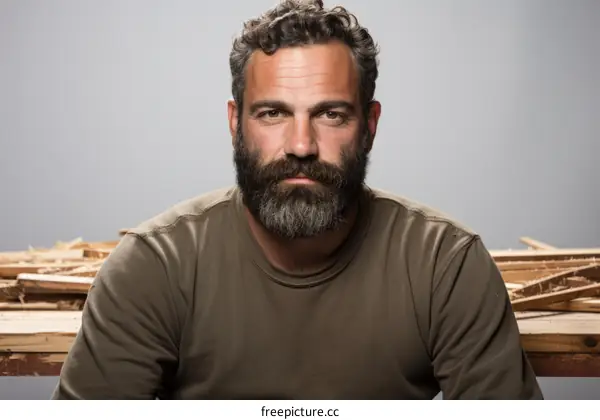 Portrait of a Bearded Man