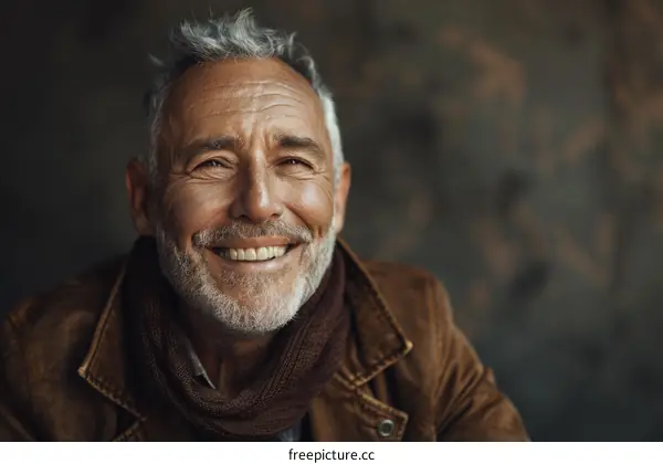Portrait of a Smiling Senior Man