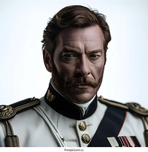 Portrait of a Military Officer