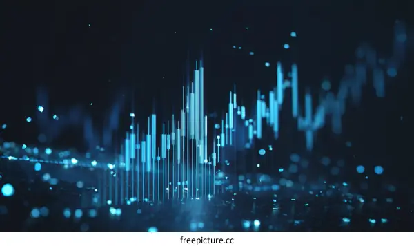Abstract Financial Data Visualization