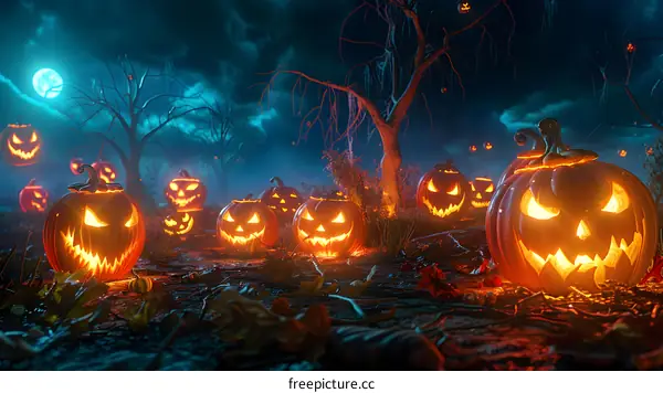 Halloween Jack-o-lantern