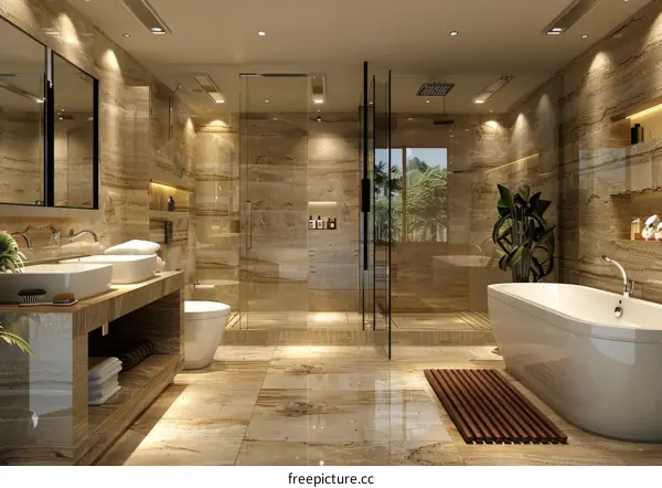 Luxury Modern Bathroom Interior Design