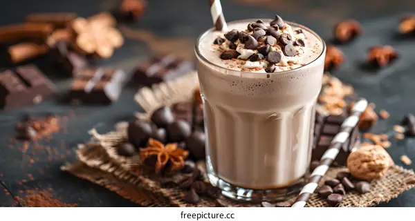 chocolate milkshake