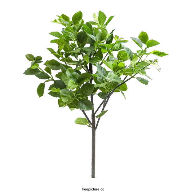 [Transparent Background PNG]Green Plant With White Background