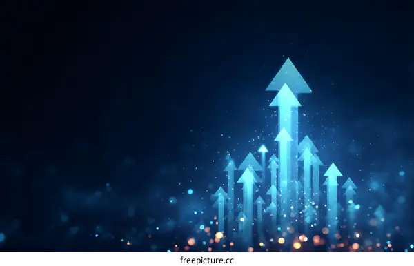 Growth and Advancement Illustrative Graphic Design