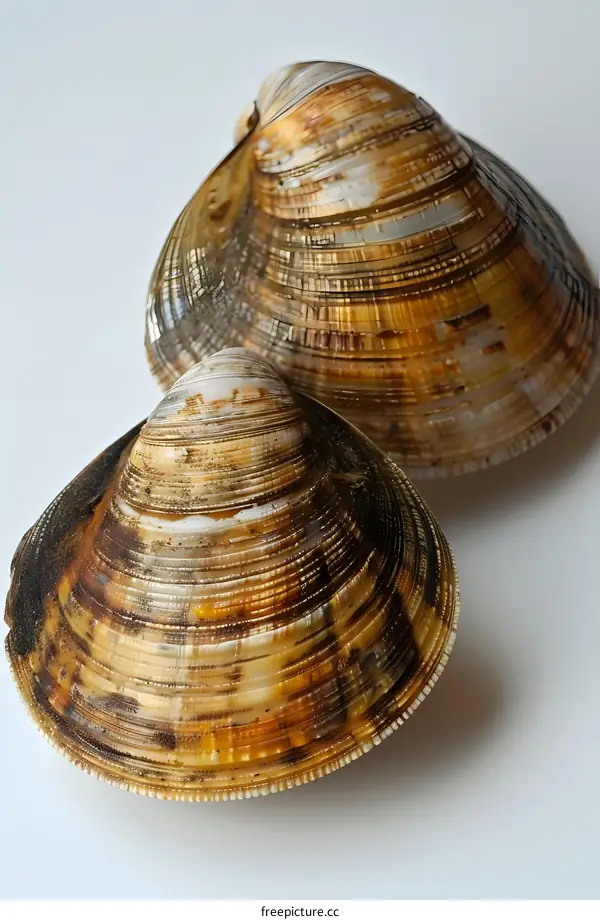 Two Varied Carpet Shells