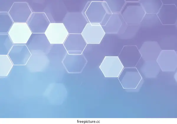 Abstract Hexagon Pattern Background Design