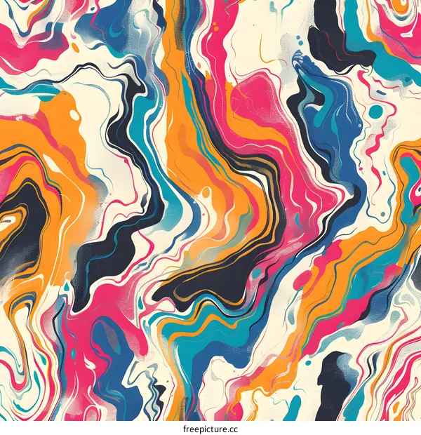 Abstract Swirl Pattern Background Design