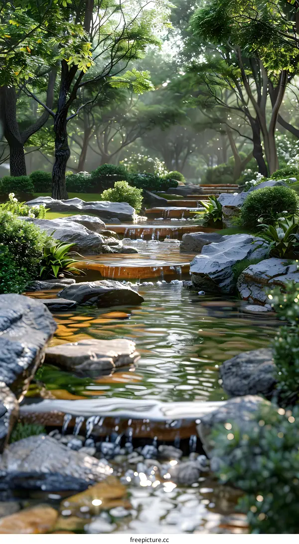 Landscape design renderings