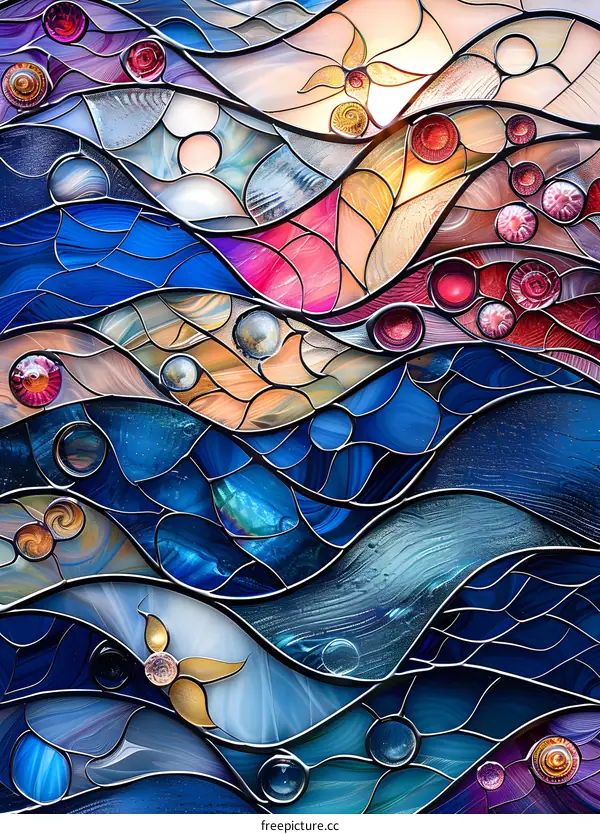 stained glass window