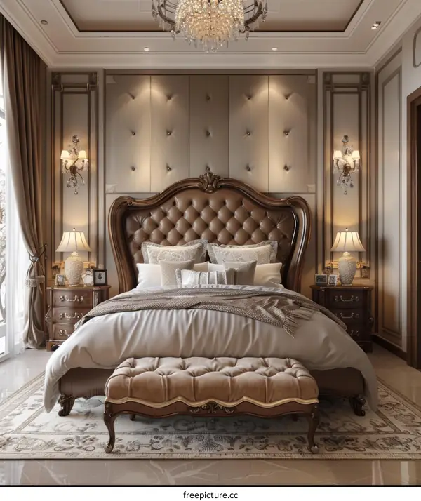 Luxurious Elegant Bedroom Interior Design