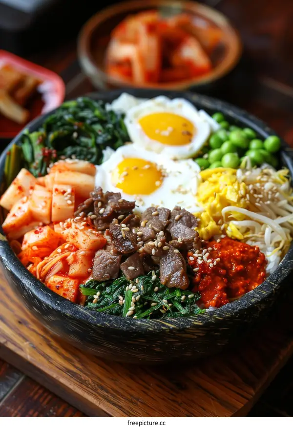 Korean Bibimbap: A Colorful and Delicious Dish