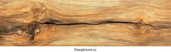 Natural Wooden Plank Texture Background