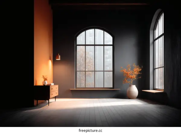 Modern Industrial Loft Interior Design